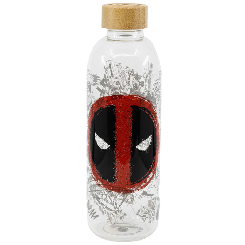 Marvel Deadpool Glass Bottle - 1030 ML