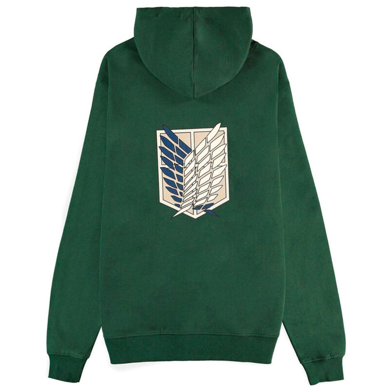 Attack On Titan Hoodie Green