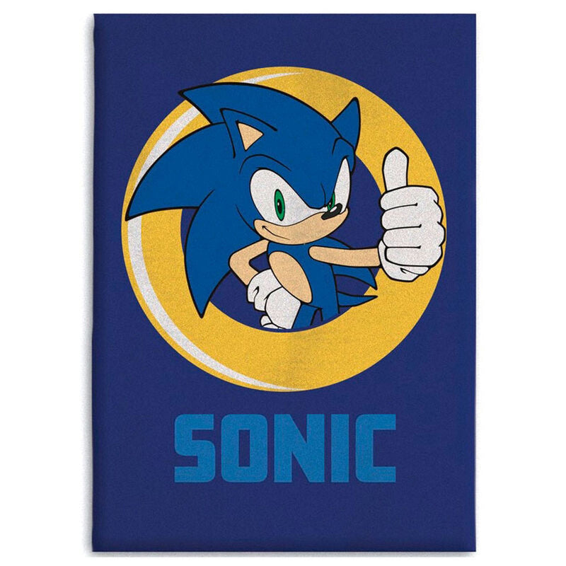 Sonic The Hedgehog Polar Blanket - Version 2 - 100 x 140 CM