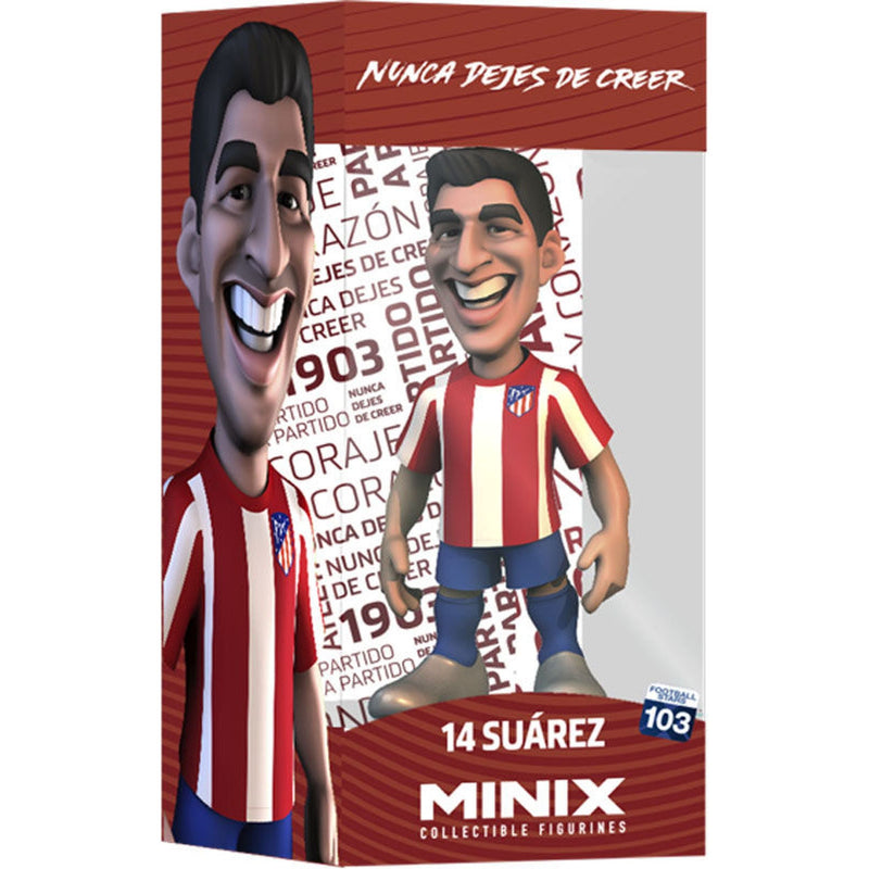 Atletico De Madrid Luis Suarez Minix Figure - 12 CM