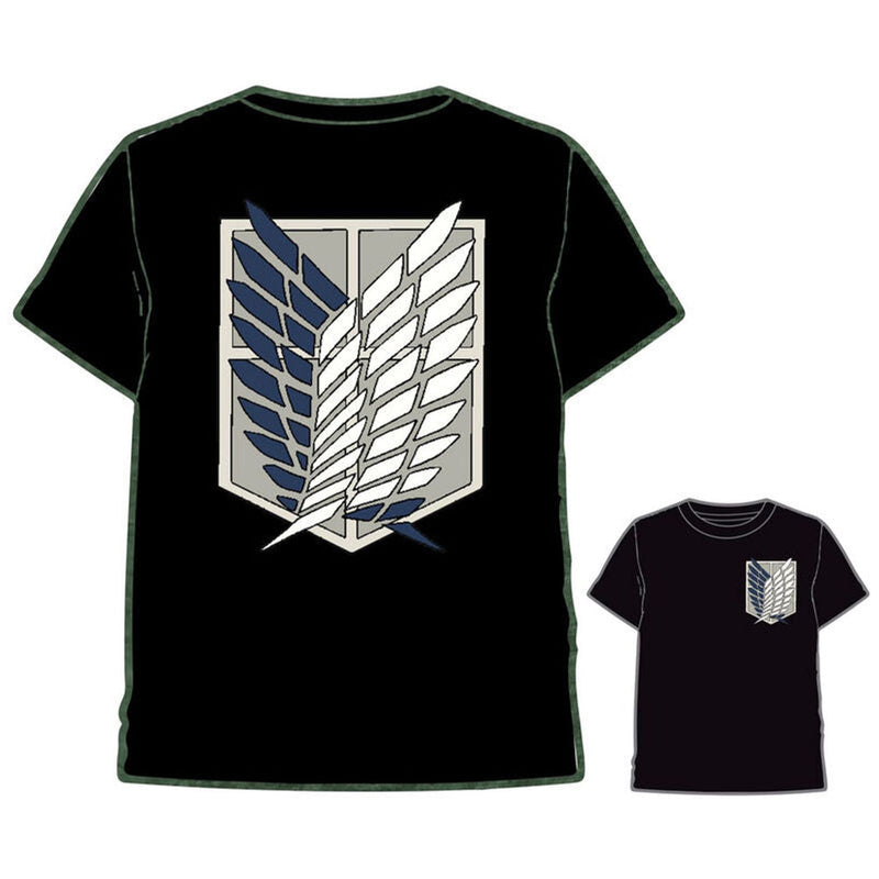 Attack On Titan Logo Adult T-Shirt - Version 2
