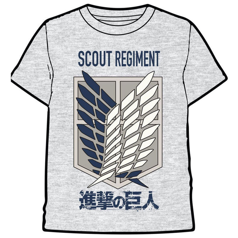 Attack On Titan Logo Adult T-Shirt - Version 3
