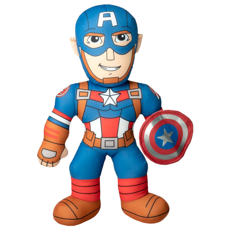 Captain America Plush Toy With Sound - 50 CM
