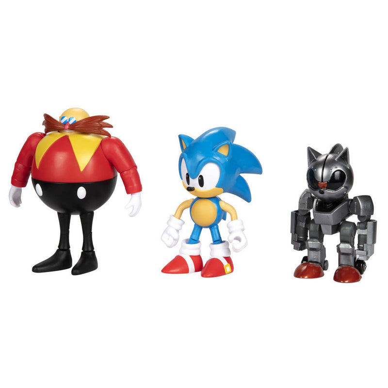 Sonic The Hedgehog 30Th Anniversary Pack 3 Figures - 10 CM