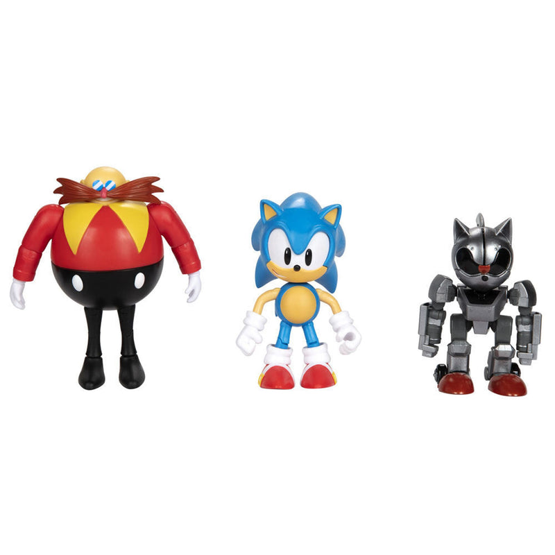 Sonic The Hedgehog 30Th Anniversary Pack 3 Figures - 10 CM