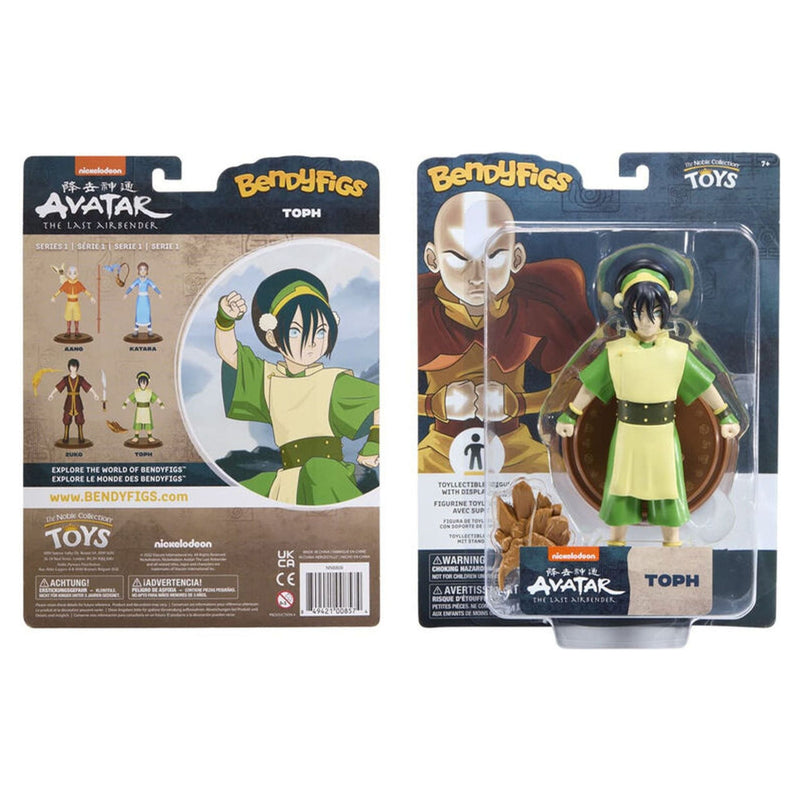 Avatar The Last Airbender Toph Bendyfigs Malleable Figure - 17 CM