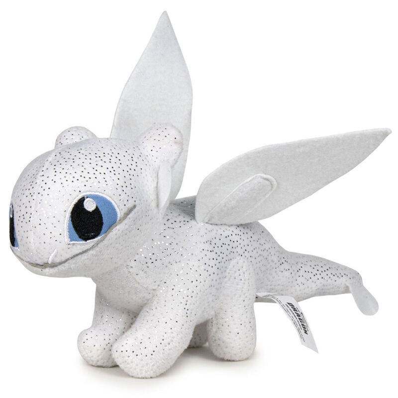 How To Train Your Dragon 3 Light Fury Plush Toy - 19 CM