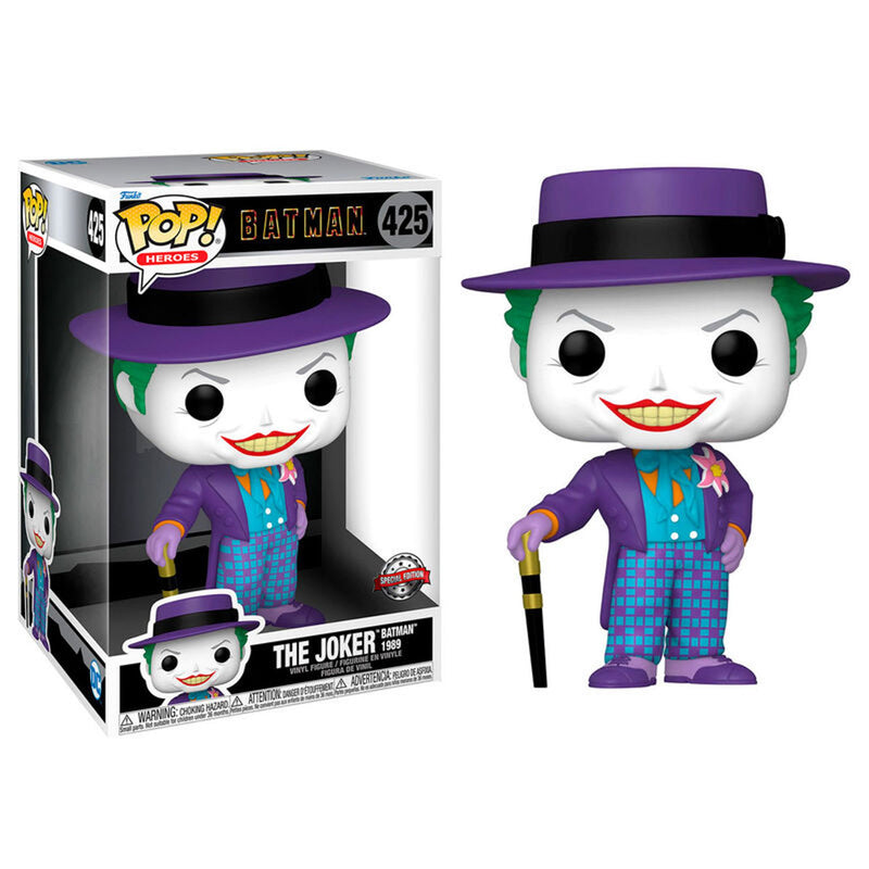POP Figure DC Comics Batman 1989 Joker With Hat Exclusive - 25 CM