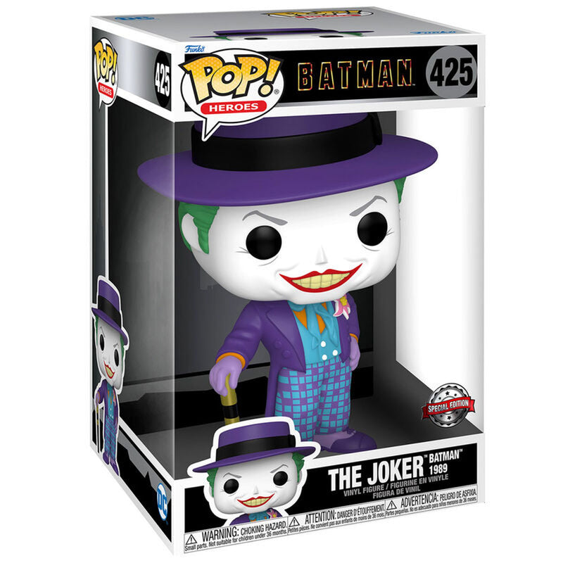 POP Figure DC Comics Batman 1989 Joker With Hat Exclusive - 25 CM