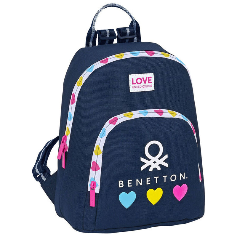 Benetton Love Backpack - 25 X 30 X 13 CM