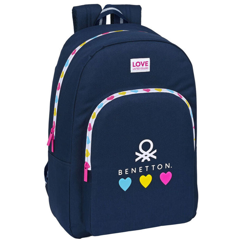 Benetton Love Adaptable Backpack - 30 X 46 X 14 CM