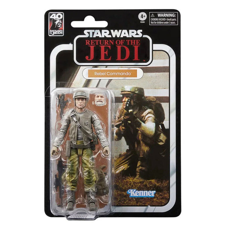 Star Wars Return Of The Jedi 40Th Anniversary Rebel Commando Figure 15 CM