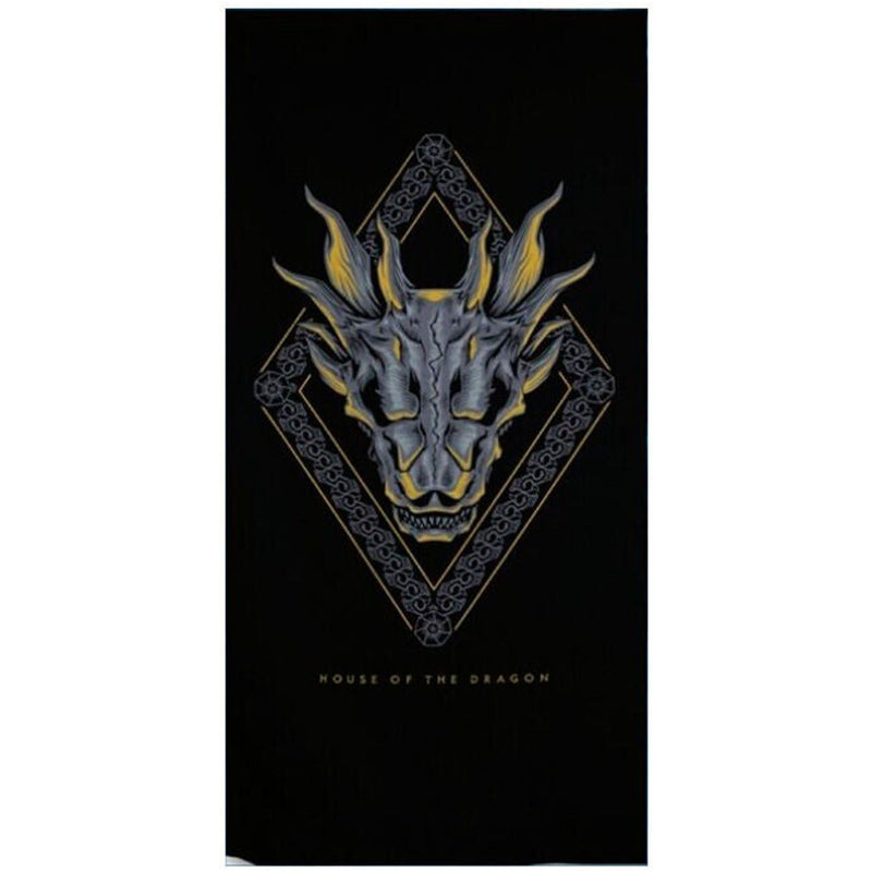 Game Of Thrones House Of Dragon Microfibre Beach Towel