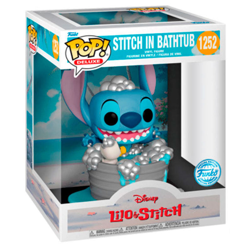 POP Figure Disney Lilo & Stitch - Stitch In Bathtub Excusive