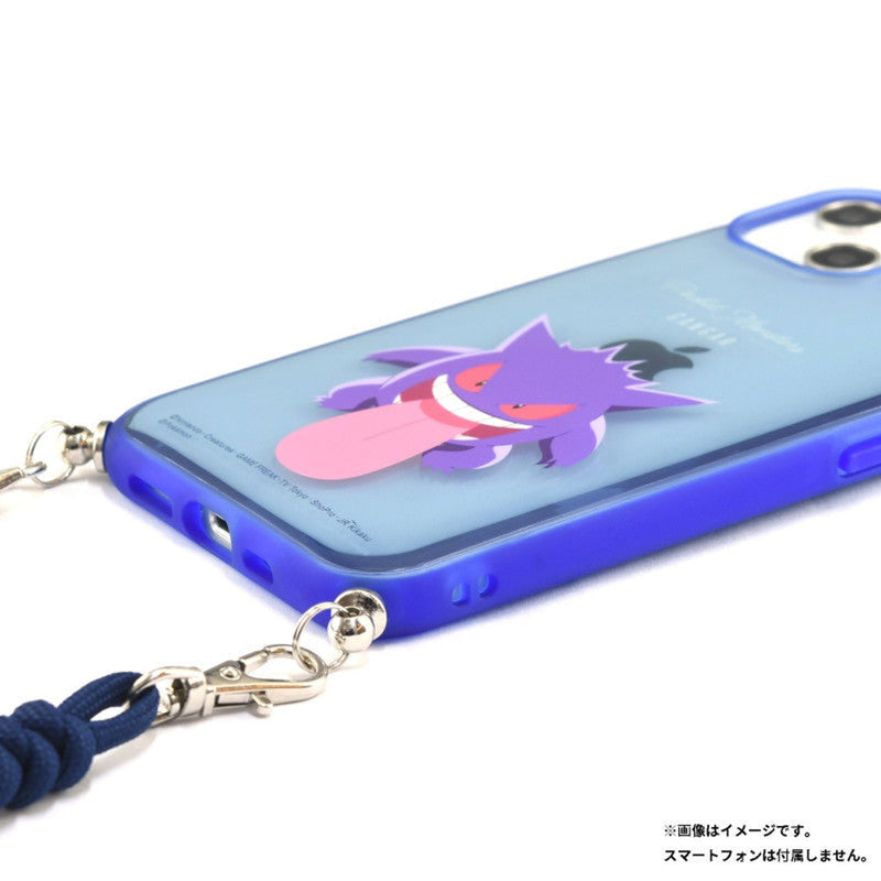 IPhone Case 14/13 With Strap IIIIfit Loop Gengar Pokemon - 16.1 × 8.3 × 1.3 cm