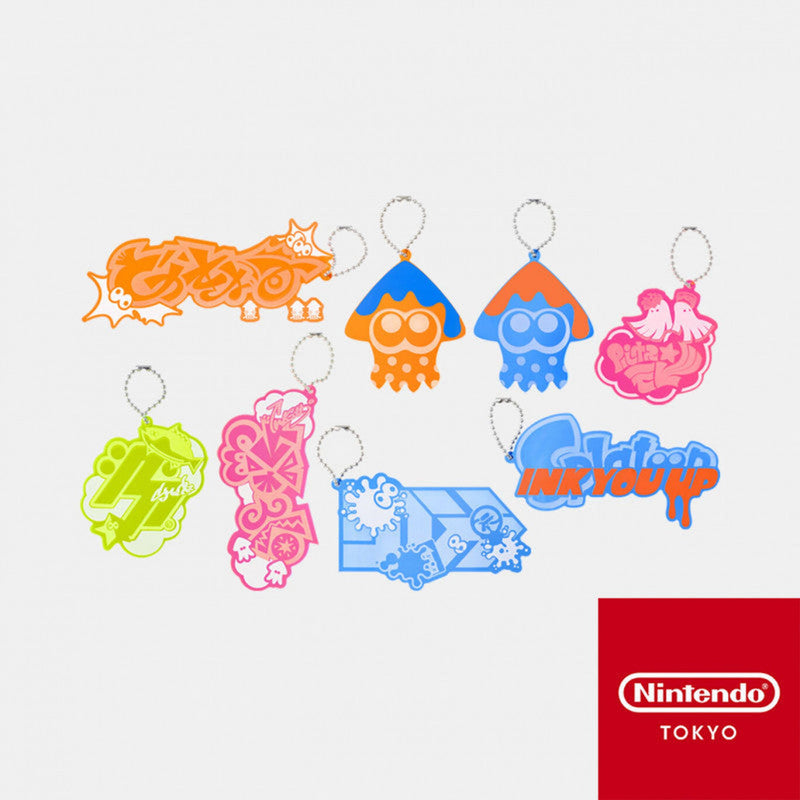 Keychain Collection Splatoon INK YOU UP