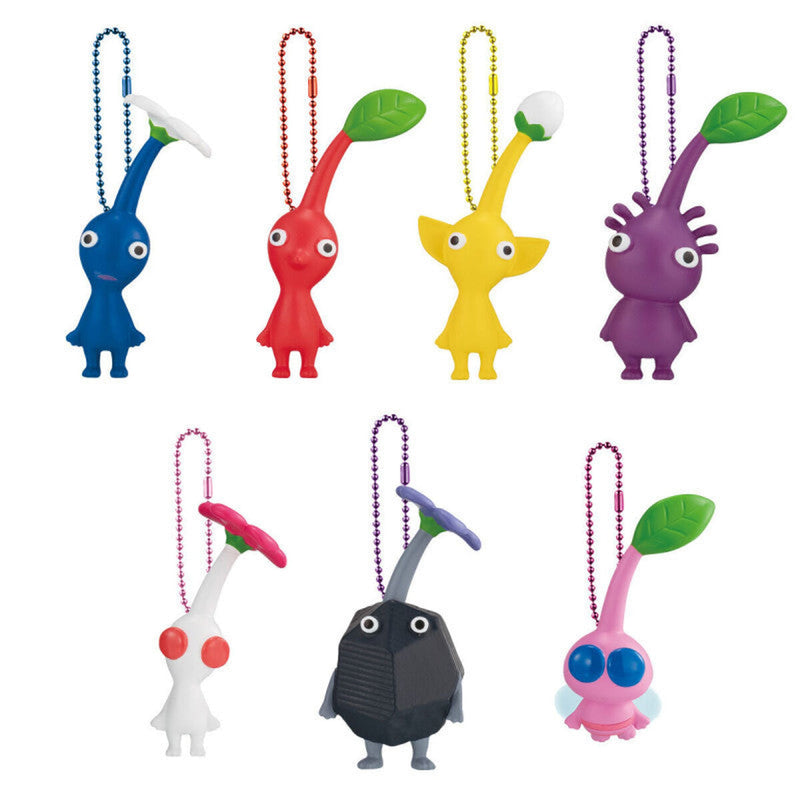 Keychain Mascots And Fruit Gummy PIKMIN