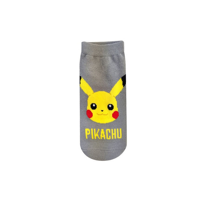 Ladies Socks Pikachu Logo 23-25 Pokemon Charax