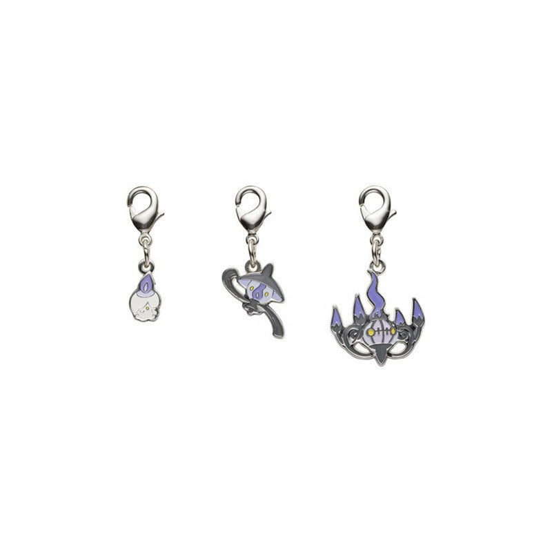 Metal Keychains Set 607·608·609 Pokemon - 4.2 × 2.3 × 0.2 cm
