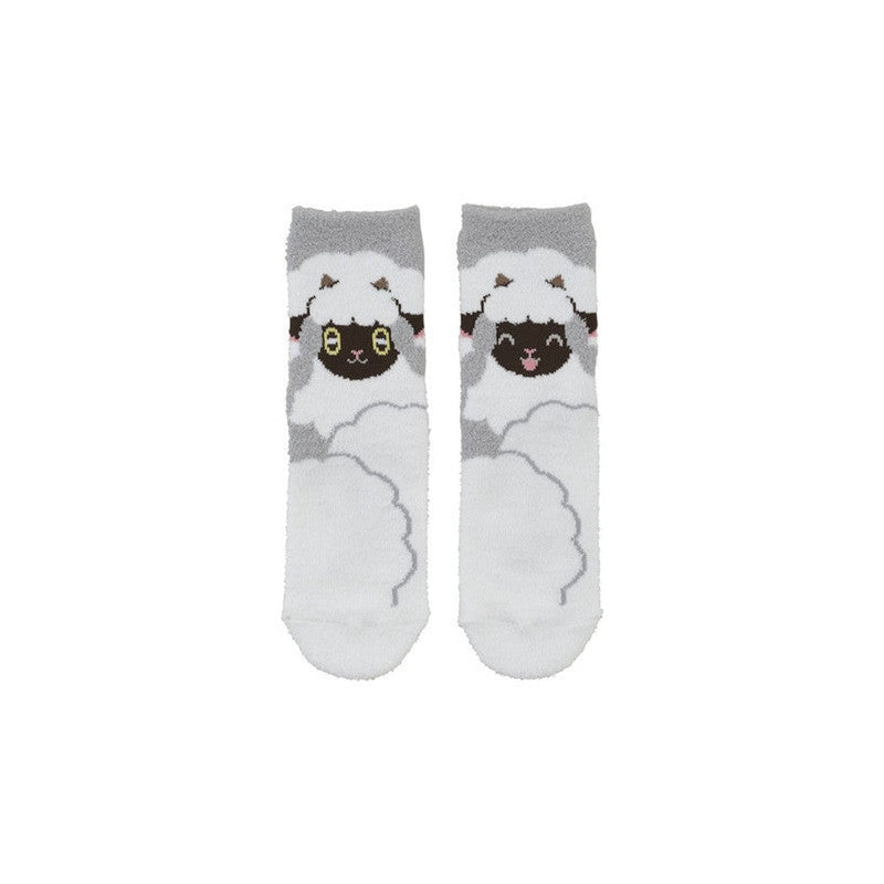 Middle Socks Fluffy Wooloo 19-21 Pokemon - 11.5 x 17.5 x 1.8 cm