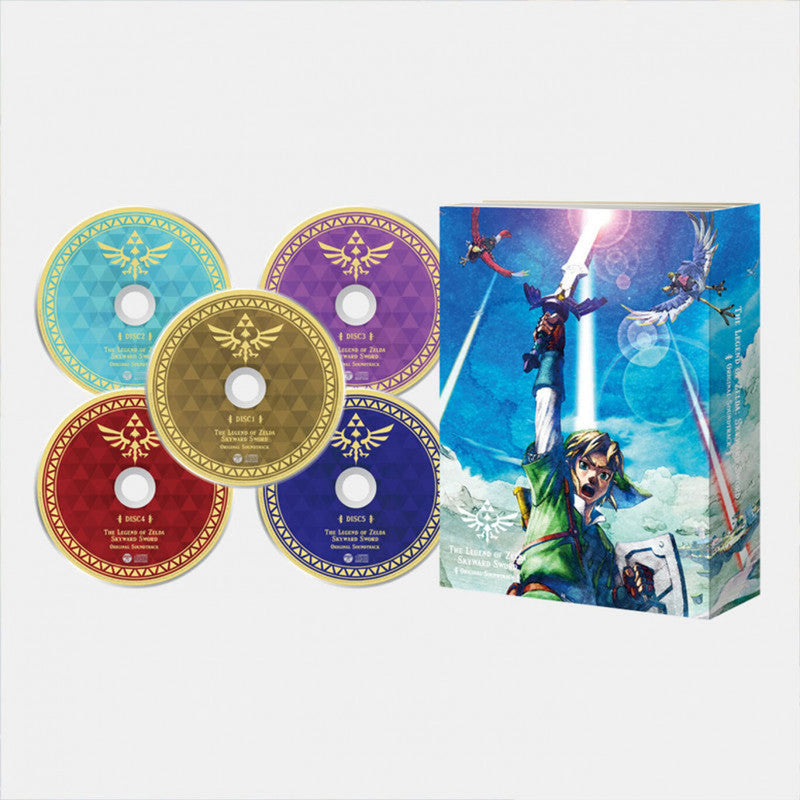 Music CD The Legend Of Zelda Skyward Sword Original Soundtrack Limited Edition