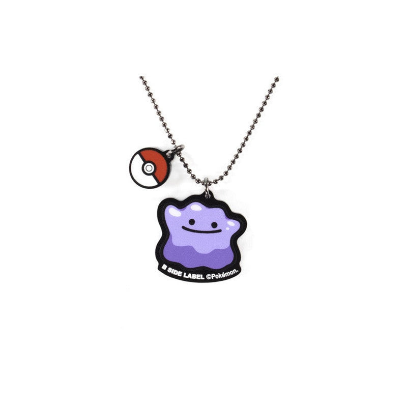 Pokemon Necklace Ditto B-SIDE LABEL