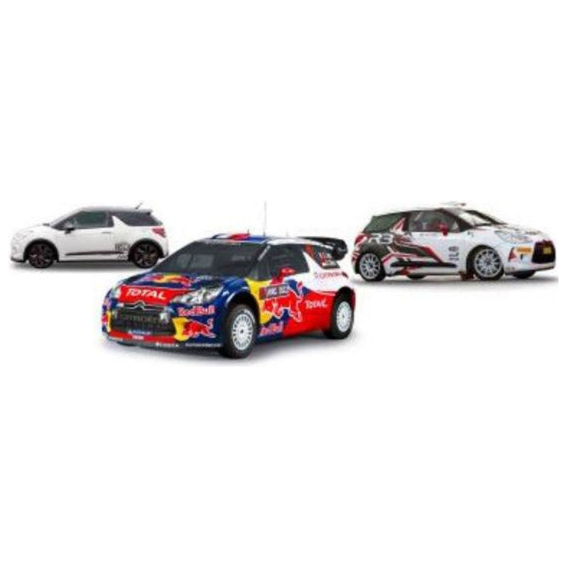 Citroen DS3 Set (Racing 12 / R3 12 / Rally Mc) - 1:43