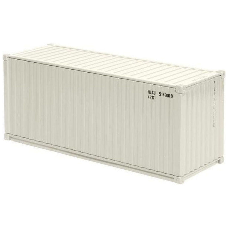 20 Ft Sea Container 'Cream White' - 1:50