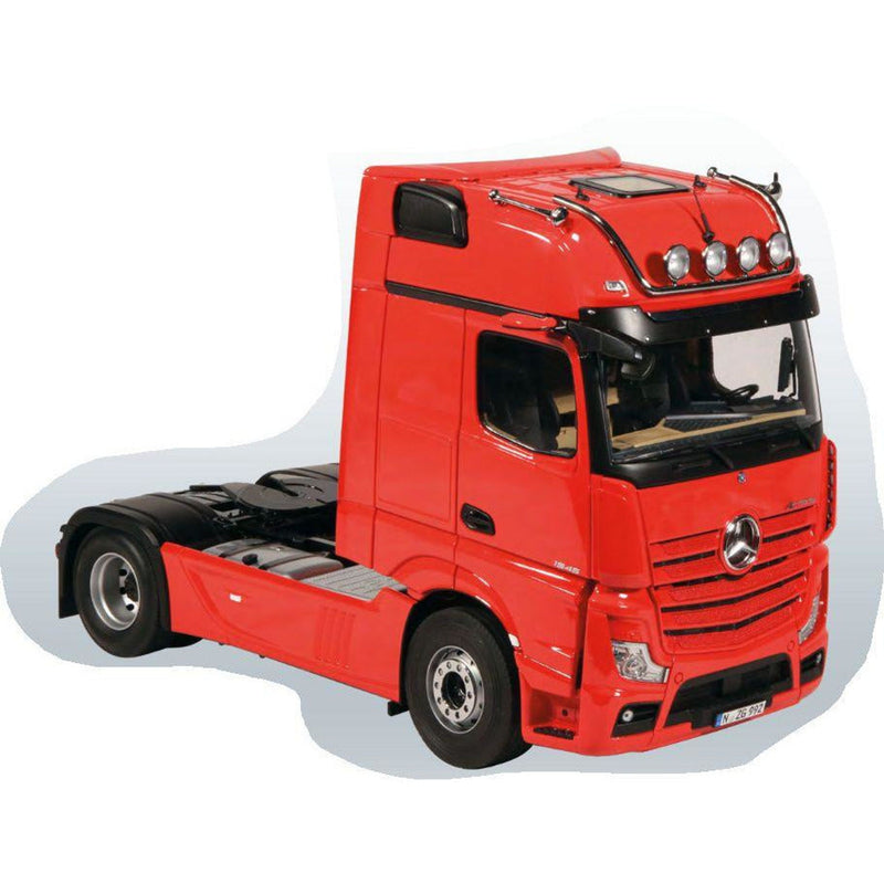 Mercedes Benz Actros 4x2 GigaSpace / camera Tractor Red - 1:18