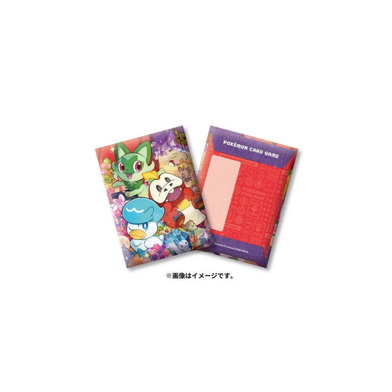 Otoshidama Card Set Sprigatito, Fuecoco, and Quaxly Pokemon