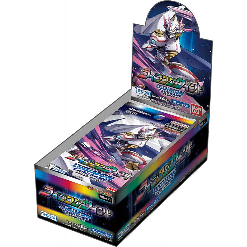 Rising Wind Booster Box Digimon Card RB-01