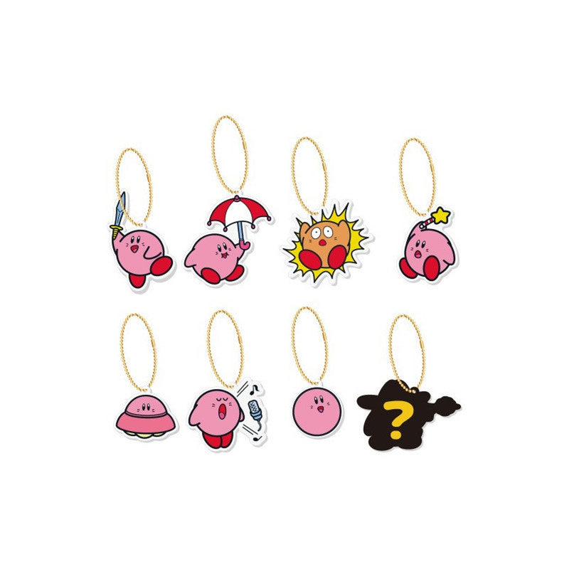 Rubber Keychains Set Kirby's Adventure