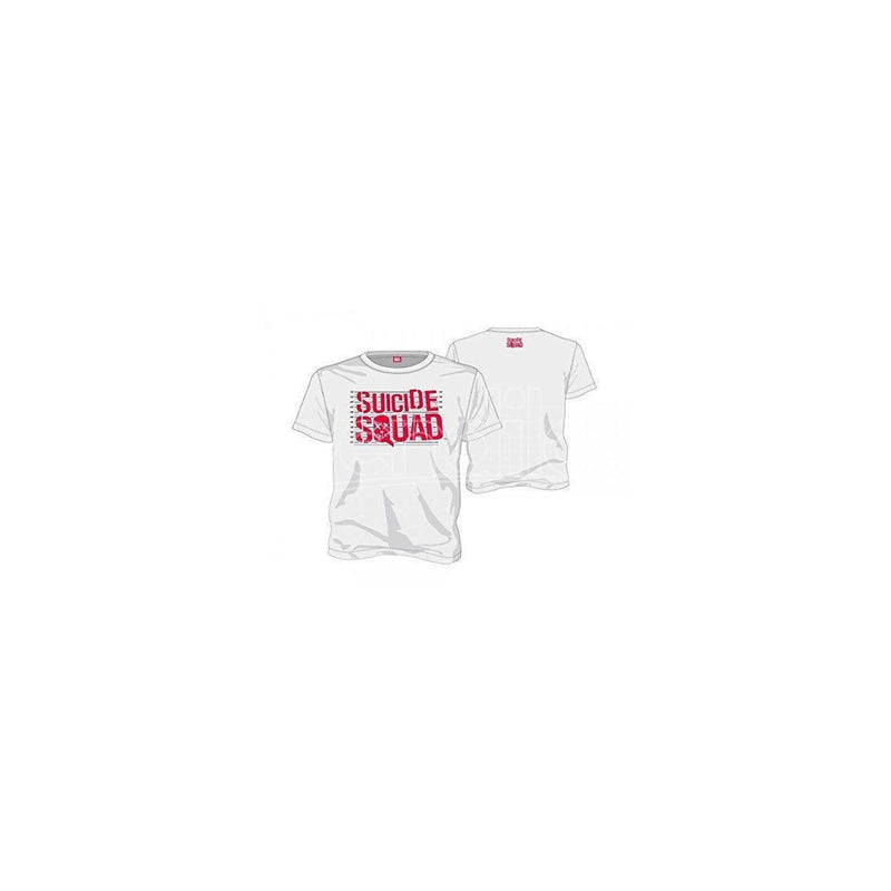 Suicide Squad Logo White T-Shirt