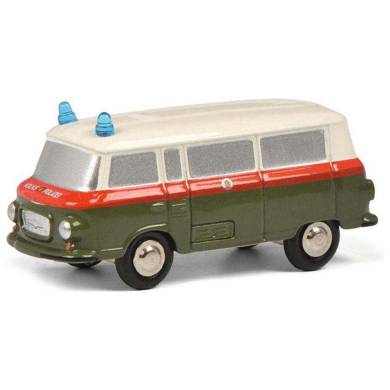 Barkas Bus + Trabant 601 Volkspolizei Piccolo Set