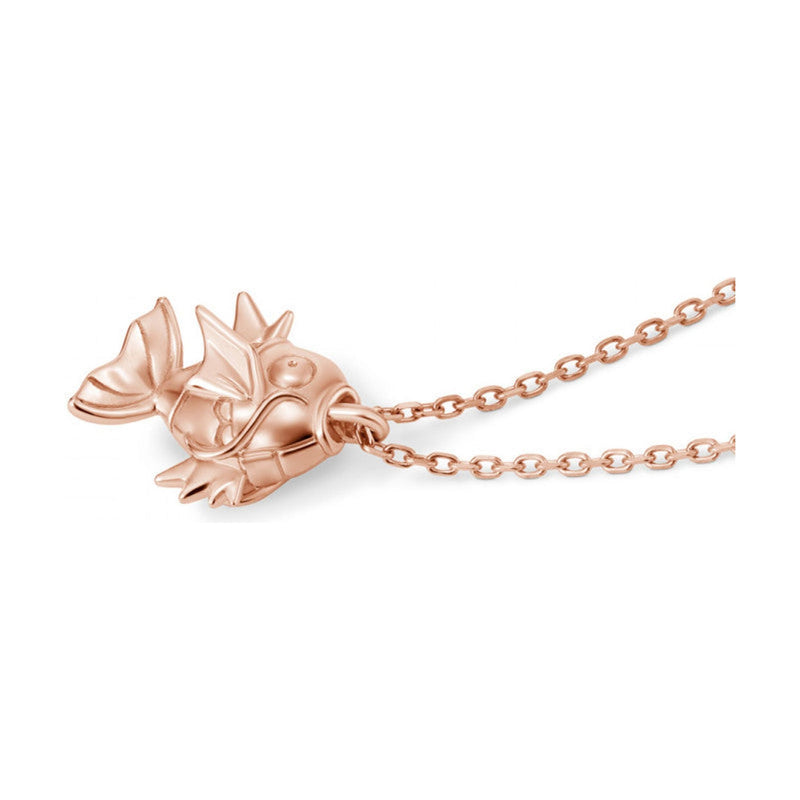Silver Necklace Pink Gold Coating Magikarp Pokemon x U Treasure