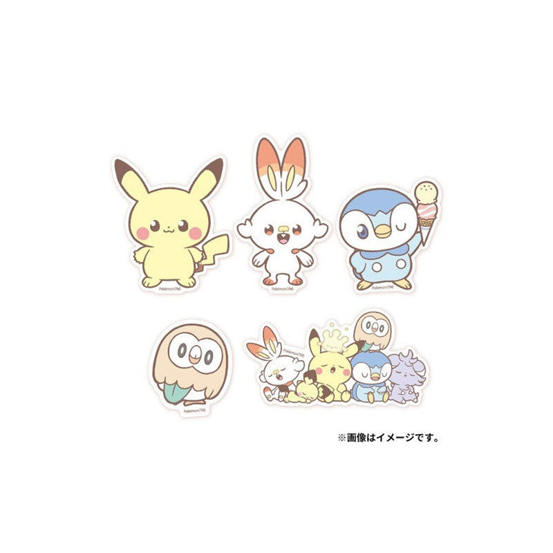 Stickers Set A Pokemon Pokepeace - 7.5 x 8.8 cm