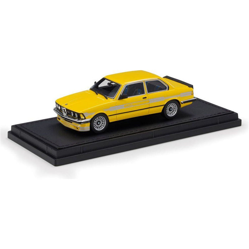 BMW 323 Alpina Yellow W / Stripe - 1:43