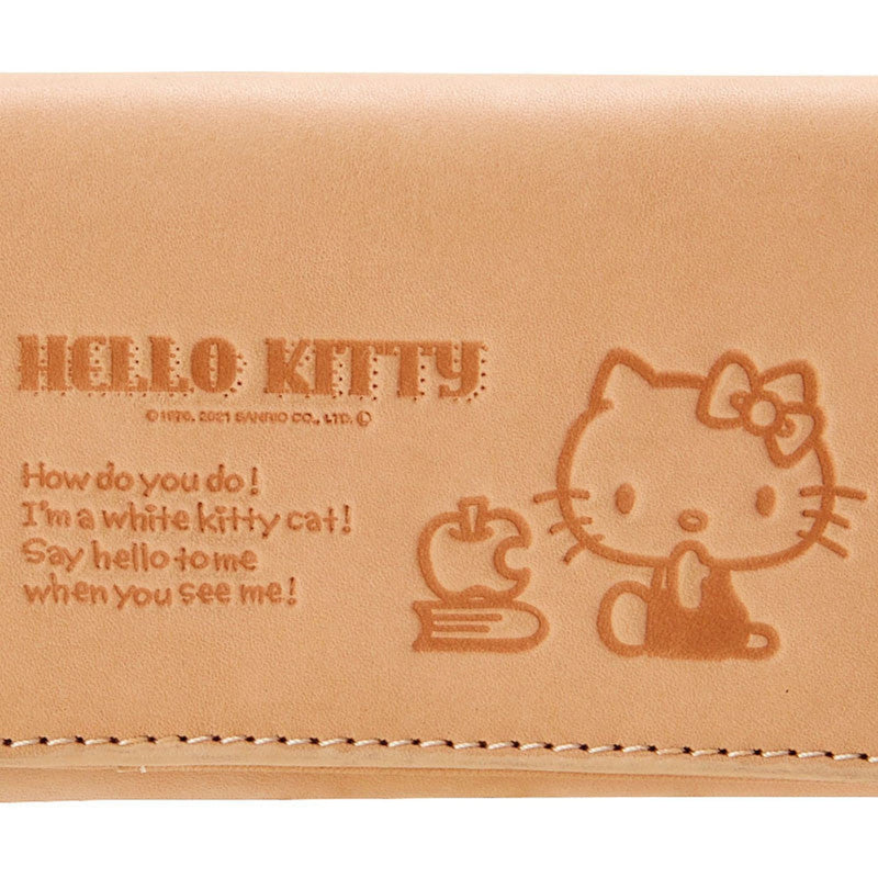 Wallet Real Leather Natural Ver. Hello Kitty
