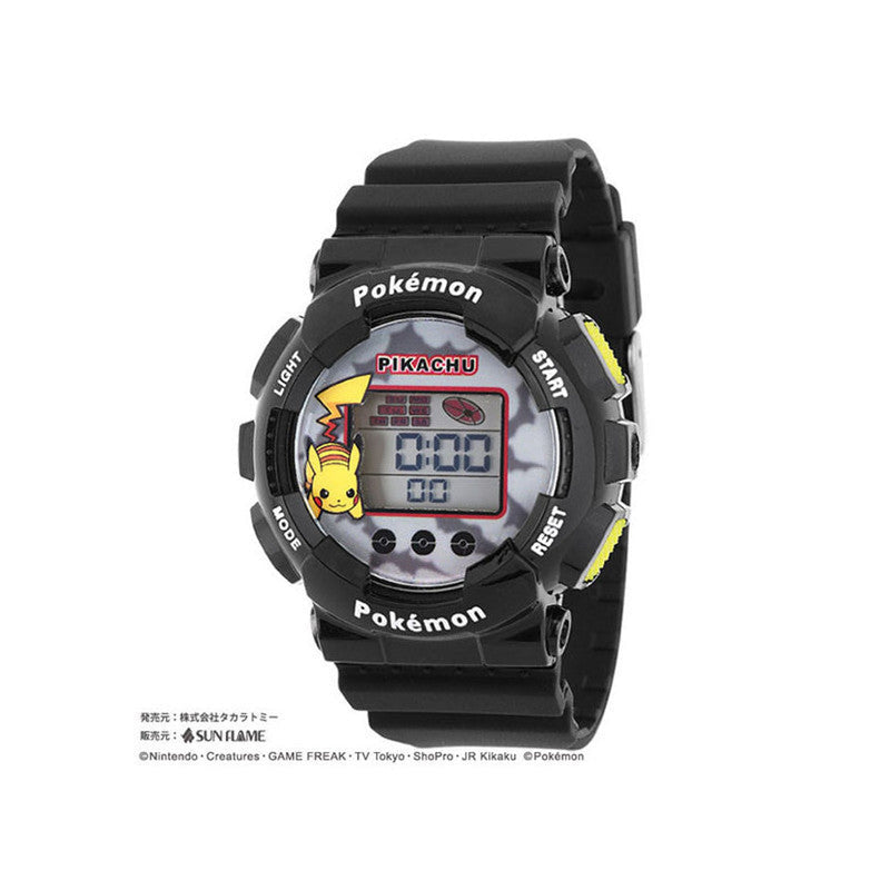 Watch SF PM-BV04-Black Sun Flame Pokemon Digital