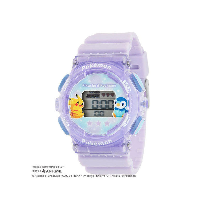 Watch SF PM-BV04-Purple Sun Flame Pokemon Digital