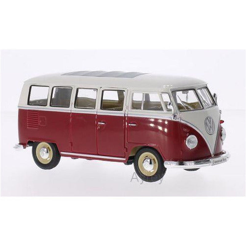 Volkswagen T1 Bus 1962 Red / White - 1:24