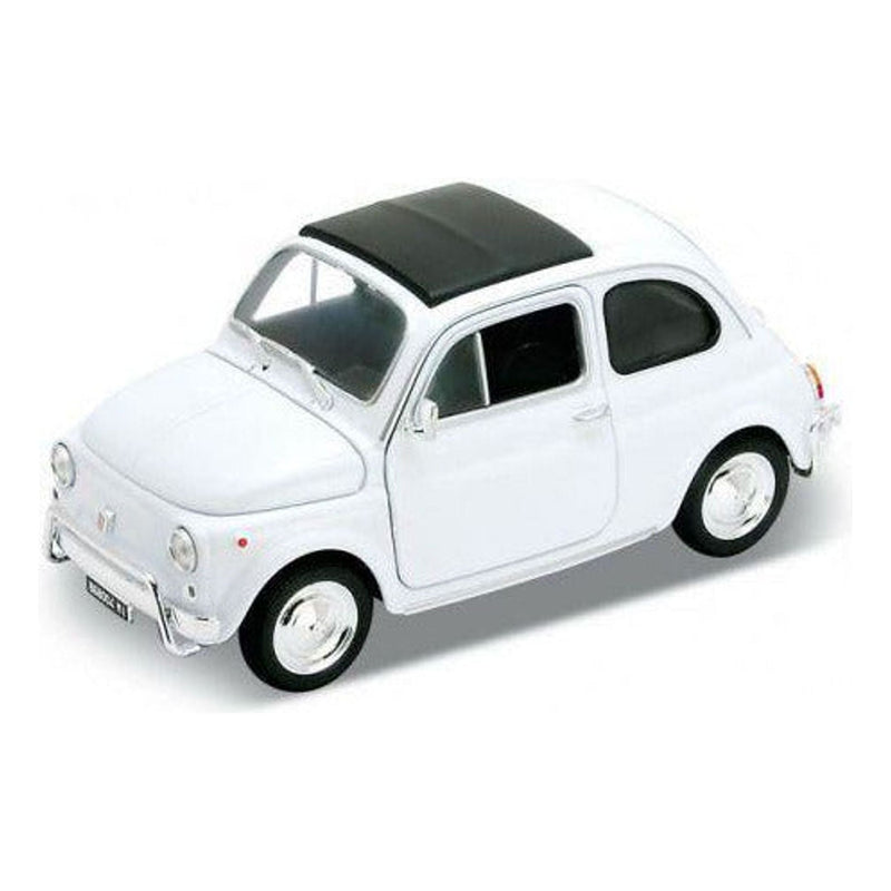 Fiat 500 - White - 1:24