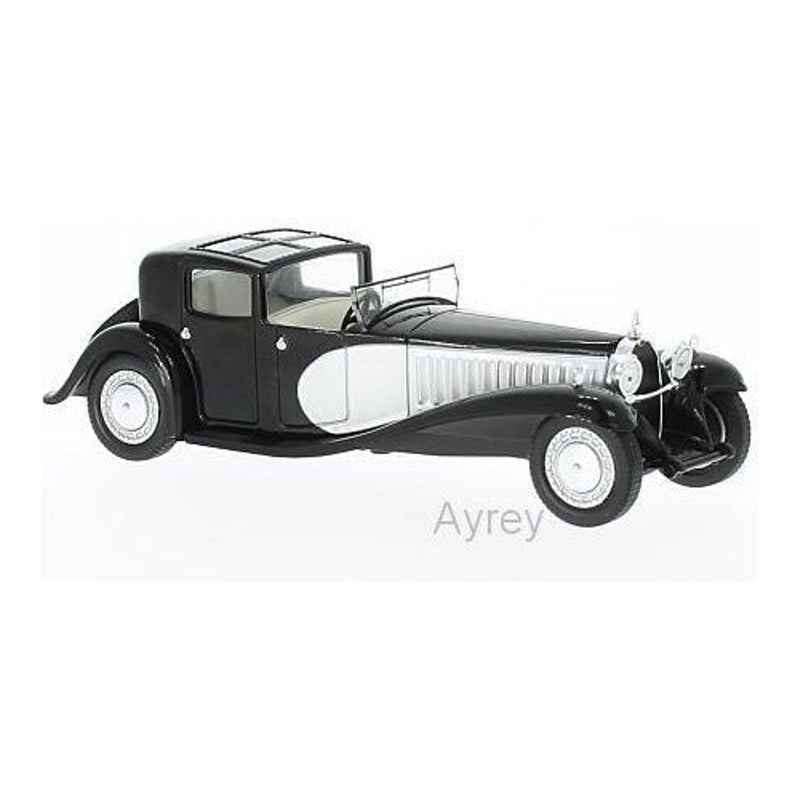 Bugatti Type 41 Royale 1928 - Black / Silver - 1:43
