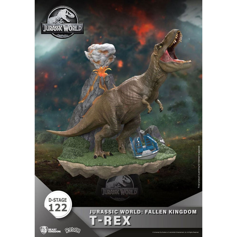 Jurassic World: Fallen Kingdom D-Stage PVC Diorama T-Rex - 13 CM