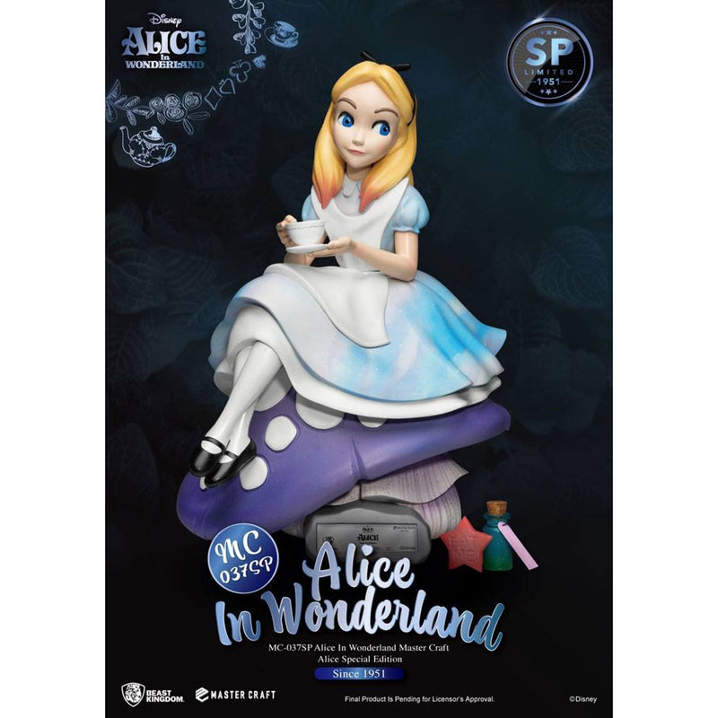 Alice In Wonderland Master Craft Statue Alice Special Edition - 36 CM