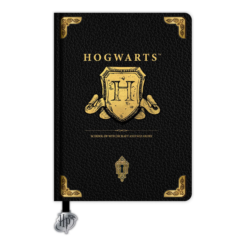 Harry Potter A5 Chunky Notebook FSC Hogwarts Shield Case - Pack Of 6