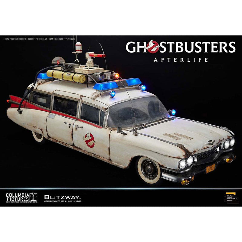 Ghostbusters: Afterlife Vehicle ECTO-1 1959 Cadillac - 116 CM - 1:6