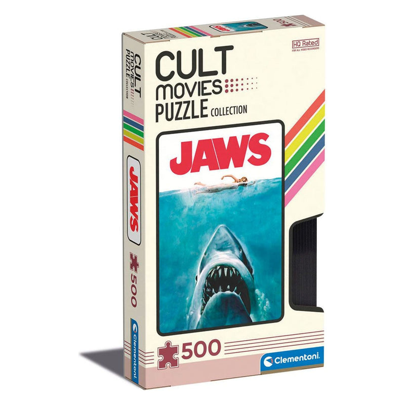 Clementoni Cult Movies Puzzle Collection Jigsaw Puzzle Jaws - 500 Pieces