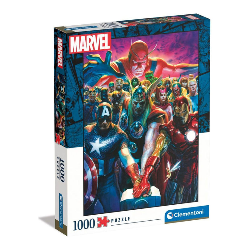 Clementoni Marvel Jigsaw Puzzle Hereos Unite - 1000 Pieces