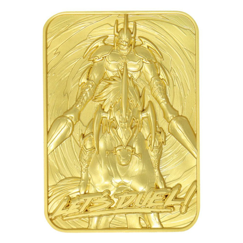 Yu-Gi-Oh! Replica Card Gaia The Fierce Knight Gold Plated